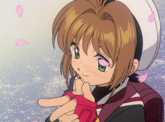 A gif of cardcaptor sakura
