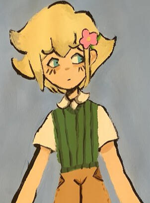 A painting of basil from OMORI